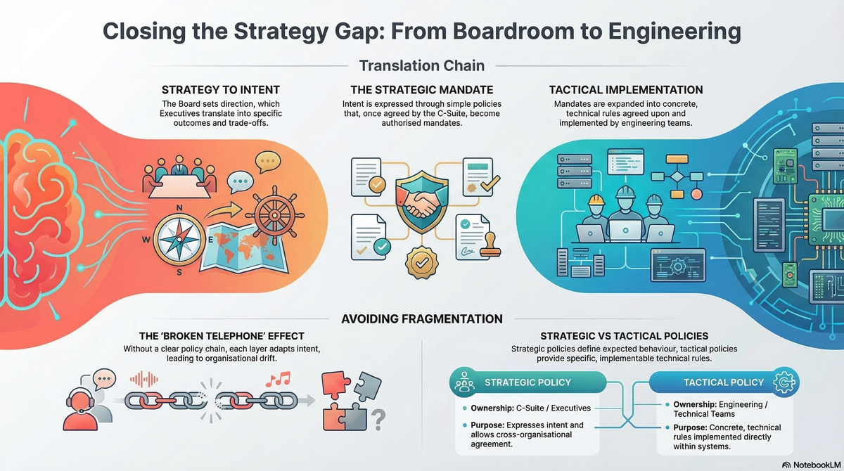 Your strategy dies before it reaches engineering